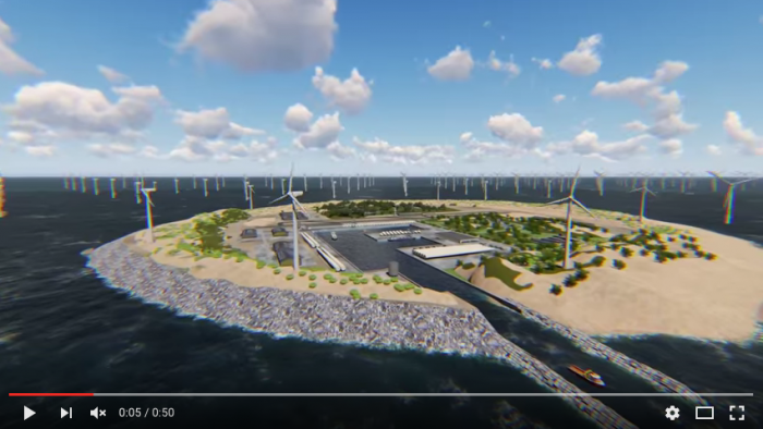 Plannen voor kunstmatig windmolen eiland op Doggersbank