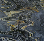 Lekkage olieplatform BP in de Noordzee