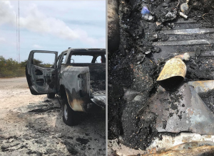Auto brandt uit op Bonaire na ontploffing zuurstof tank