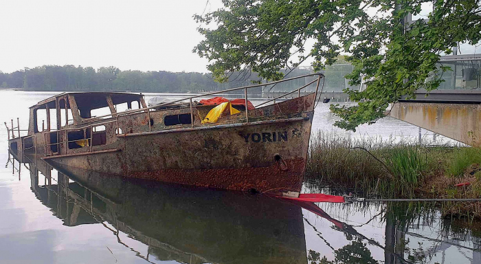 Yorin opgeheven uit het Zilvermeer voor onderhoud