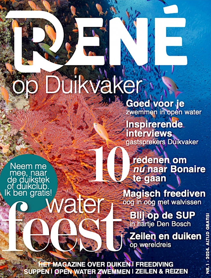 Nieuw duikmagazine op de markt. RENE Magazine!