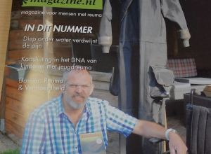 Interview Reuma Magazine over opzienbarend herstel Harry Beekelaar