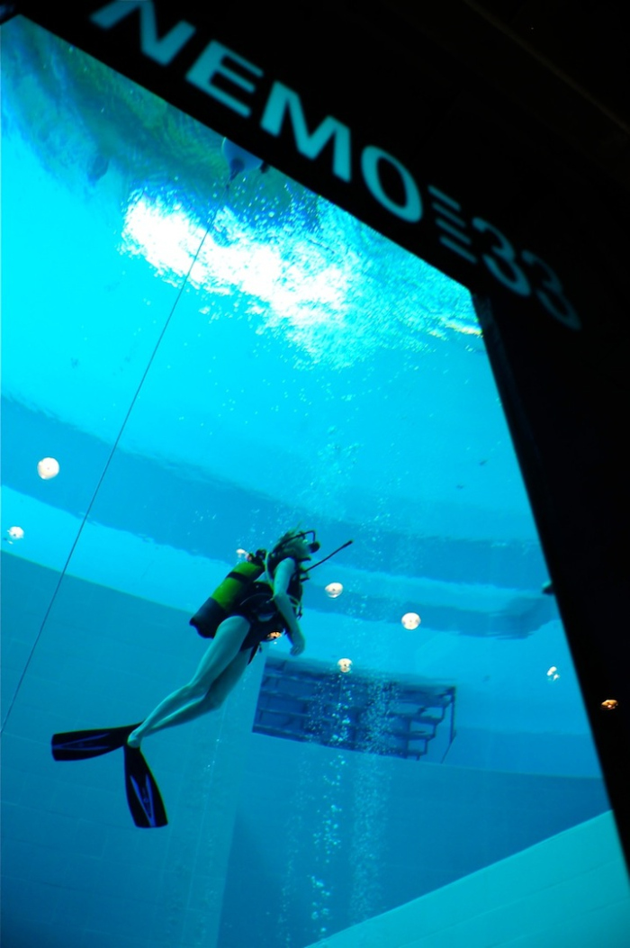 Nemo 33 breidt uit met duikgroeve in open lucht